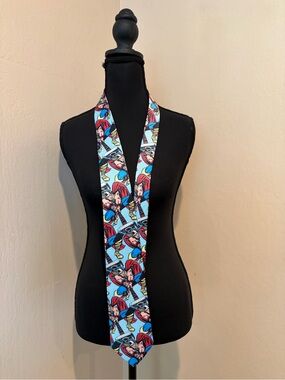 Marvel Thor Comic Themed Tie